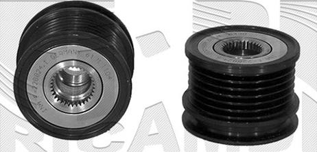 Autoteam A03840 - Шкив генератора, муфта autospares.lv