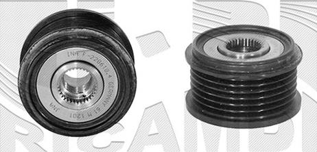 Autoteam A03836 - Шкив генератора, муфта autospares.lv