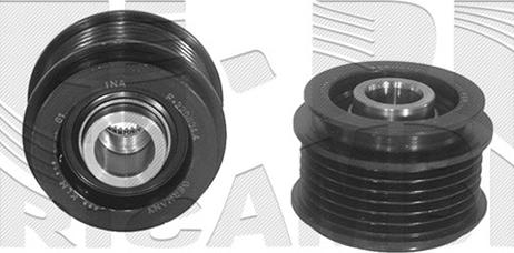 Autoteam A03824 - Шкив генератора, муфта autospares.lv