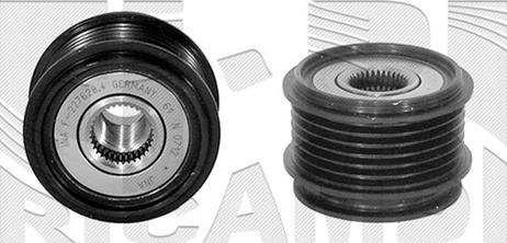 Autoteam A03828 - Шкив генератора, муфта autospares.lv