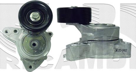 Autoteam A07428 - Натяжитель, поликлиновый ремень autospares.lv