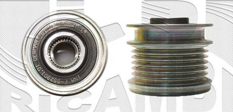 Autoteam A07584 - Шкив генератора, муфта autospares.lv