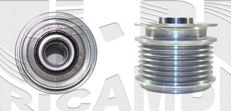 Autoteam A07576 - Шкив генератора, муфта autospares.lv