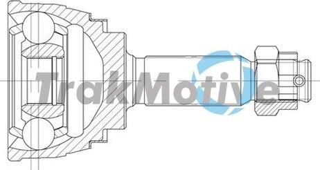 Autoteam G400649 - Шарнирный комплект, ШРУС, приводной вал autospares.lv