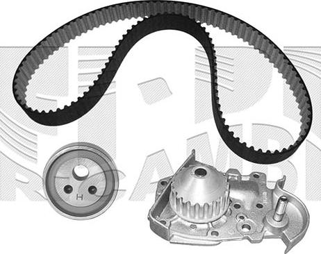 Autoteam KATW1079 - Водяной насос + комплект зубчатого ремня ГРМ autospares.lv