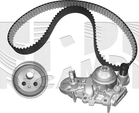 Autoteam KATW1142 - Водяной насос + комплект зубчатого ремня ГРМ autospares.lv