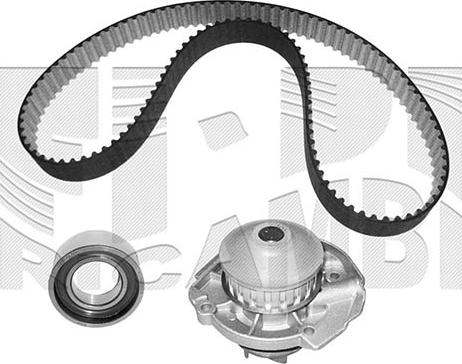 Autoteam KATW1151 - Водяной насос + комплект зубчатого ремня ГРМ autospares.lv