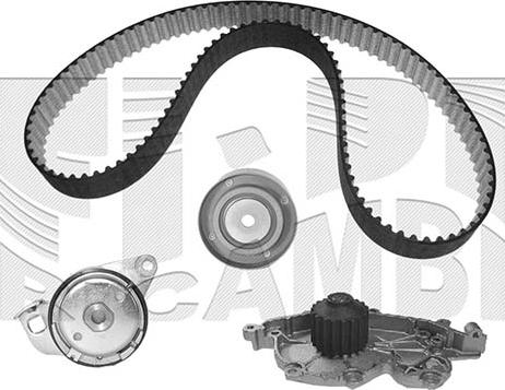 Autoteam KATW1160 - Водяной насос + комплект зубчатого ремня ГРМ autospares.lv