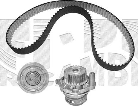 Autoteam KATW1219 - Водяной насос + комплект зубчатого ремня ГРМ autospares.lv