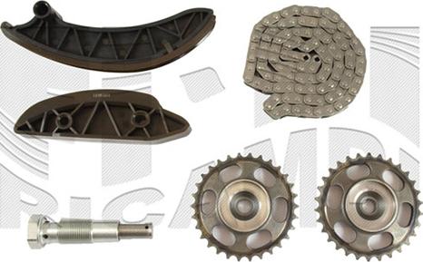 Autoteam KCA309 - Комплект цепи привода распредвала autospares.lv