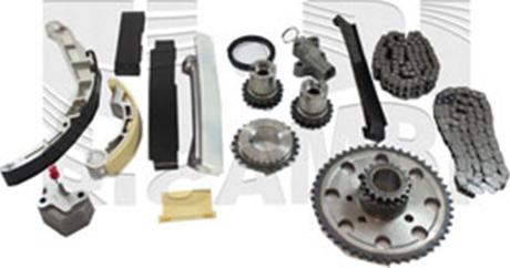 Autoteam KCA240 - Комплект цепи привода распредвала autospares.lv