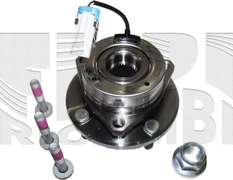 Autoteam RA4498 - Подшипник ступицы колеса, комплект autospares.lv