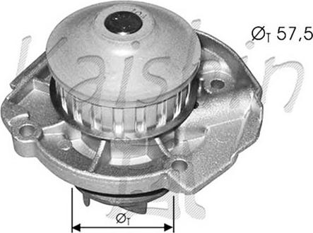 Autoteam WPA404 - Водяной насос autospares.lv