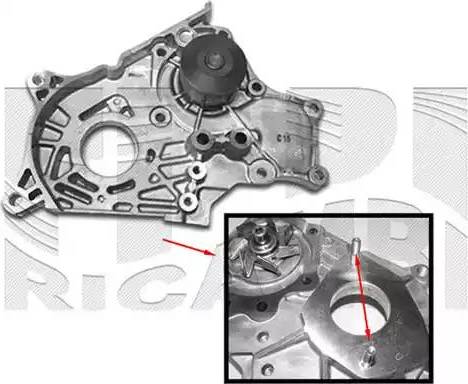 Autoteam WPA300 - Водяной насос autospares.lv