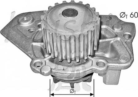 Autoteam WPA374 - Водяной насос autospares.lv