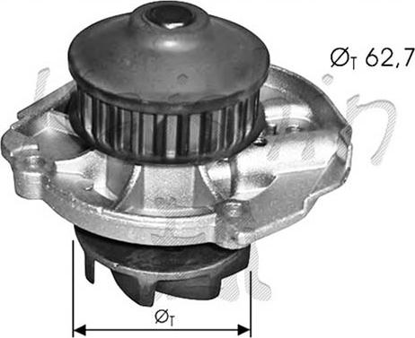 Autoteam WPA371 - Водяной насос autospares.lv