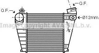 Ava Quality Cooling AI 4200 - Интеркулер, теплообменник турбины autospares.lv