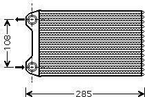 Ava Quality Cooling AIA6254 - Теплообменник, отопление салона autospares.lv