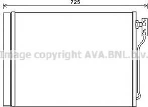Ava Quality Cooling BWA5435 - Конденсатор кондиционера autospares.lv