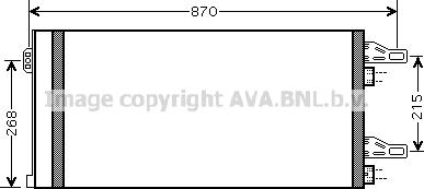 Ava Quality Cooling CN5246D - Конденсатор кондиционера autospares.lv