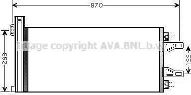 Ava Quality Cooling CN5248D - Конденсатор кондиционера autospares.lv