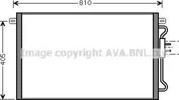 Ava Quality Cooling CR 5075 - Конденсатор кондиционера autospares.lv