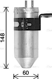 Ava Quality Cooling DWD436 - Осушитель, кондиционер autospares.lv