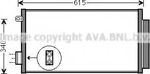 Ava Quality Cooling FT5412 - Конденсатор кондиционера autospares.lv