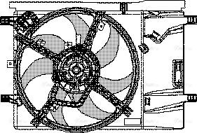 Ava Quality Cooling FT 7533 - Вентилятор, охлаждение двигателя autospares.lv