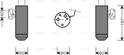 Ava Quality Cooling FT D075 - Осушитель, кондиционер autospares.lv