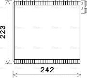 Ava Quality Cooling FTV421 - Испаритель, кондиционер autospares.lv