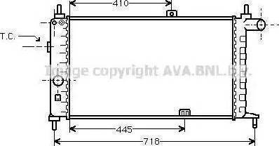 TEMPEST TP.15.63.2731 - Шланг радиатора autospares.lv