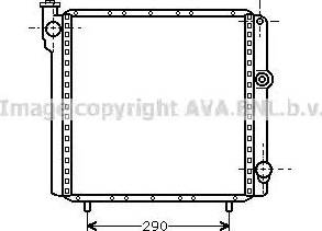 Ava Quality Cooling RT 2017 - Радиатор, охлаждение двигателя autospares.lv