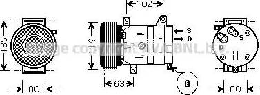 Ava Quality Cooling RT K404 - Компрессор кондиционера autospares.lv