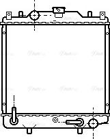 Ava Quality Cooling SZ 2029 - Радиатор, охлаждение двигателя autospares.lv