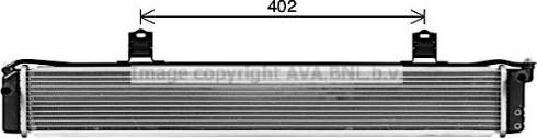 Ava Quality Cooling TO2759 - Радиатор, охлаждение двигателя autospares.lv