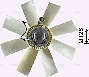 Ava Quality Cooling VLF119 - Вентилятор, охлаждение двигателя autospares.lv