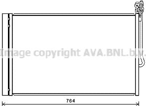 Ava Quality Cooling VN5334 - Конденсатор кондиционера autospares.lv
