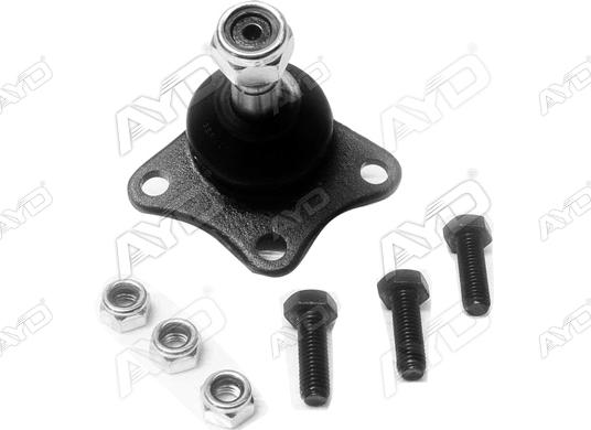 AYD OE - Excellence 91-02089 - Наконечник рулевой тяги, шарнир autospares.lv