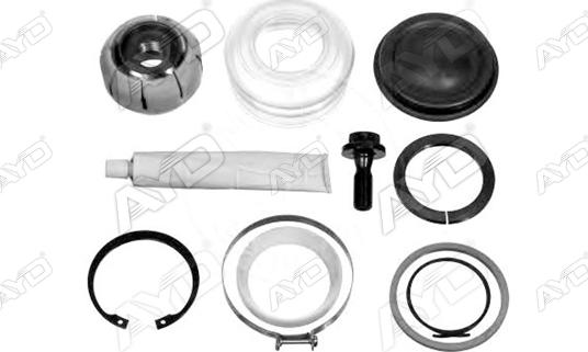 AYD OE - Excellence 84-04829 - Ремонтный комплект, рычаг подвески autospares.lv