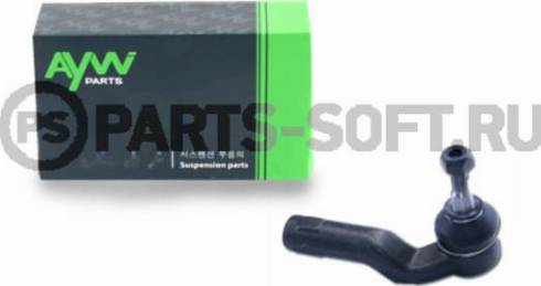 Aywiparts AW1310457L - Наконечник рулевой тяги, шарнир autospares.lv