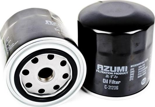 Azumi C21206 - Масляный фильтр autospares.lv