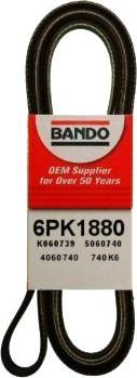 Bando 6PK1880 - Поликлиновой ремень autospares.lv