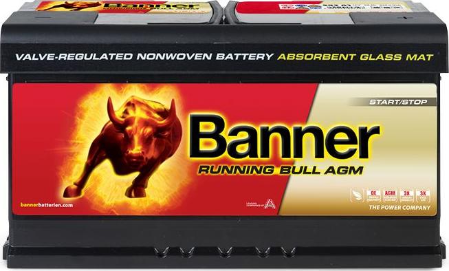 BannerPool 59201 - Стартерная аккумуляторная батарея, АКБ autospares.lv