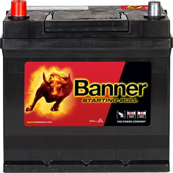 BannerPool 010545790101 - Стартерная аккумуляторная батарея, АКБ autospares.lv