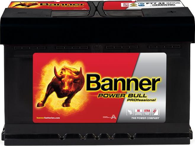 BannerPool 013577420101 - Стартерная аккумуляторная батарея, АКБ autospares.lv