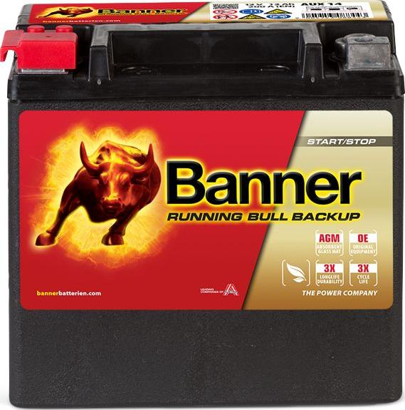 BannerPool 025514000101 - Стартерная аккумуляторная батарея, АКБ autospares.lv