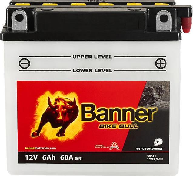 BannerPool 020506110100 - Стартерная аккумуляторная батарея, АКБ autospares.lv