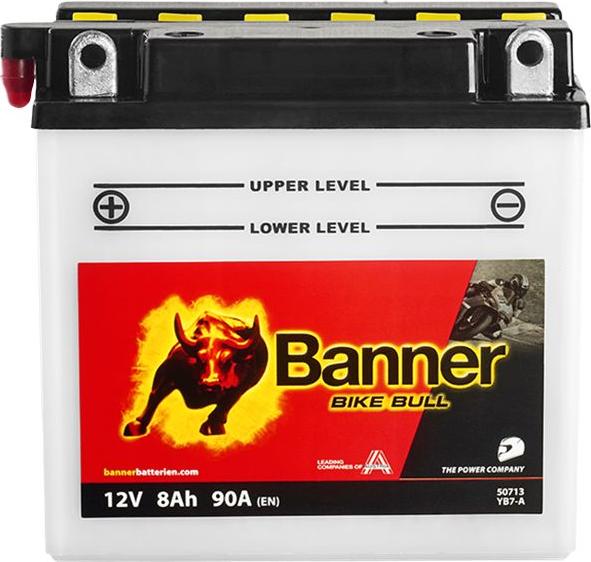 BannerPool 020507130100 - Стартерная аккумуляторная батарея, АКБ autospares.lv