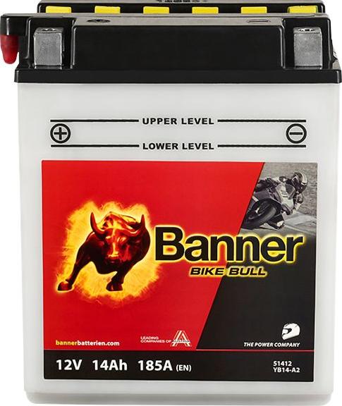 BannerPool 020514120100 - Стартерная аккумуляторная батарея, АКБ autospares.lv